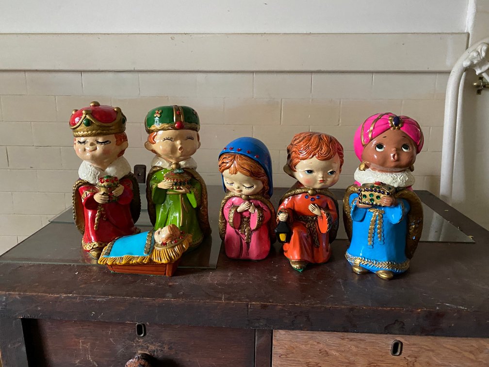 Vintage Kurt Addler Nativity Scene