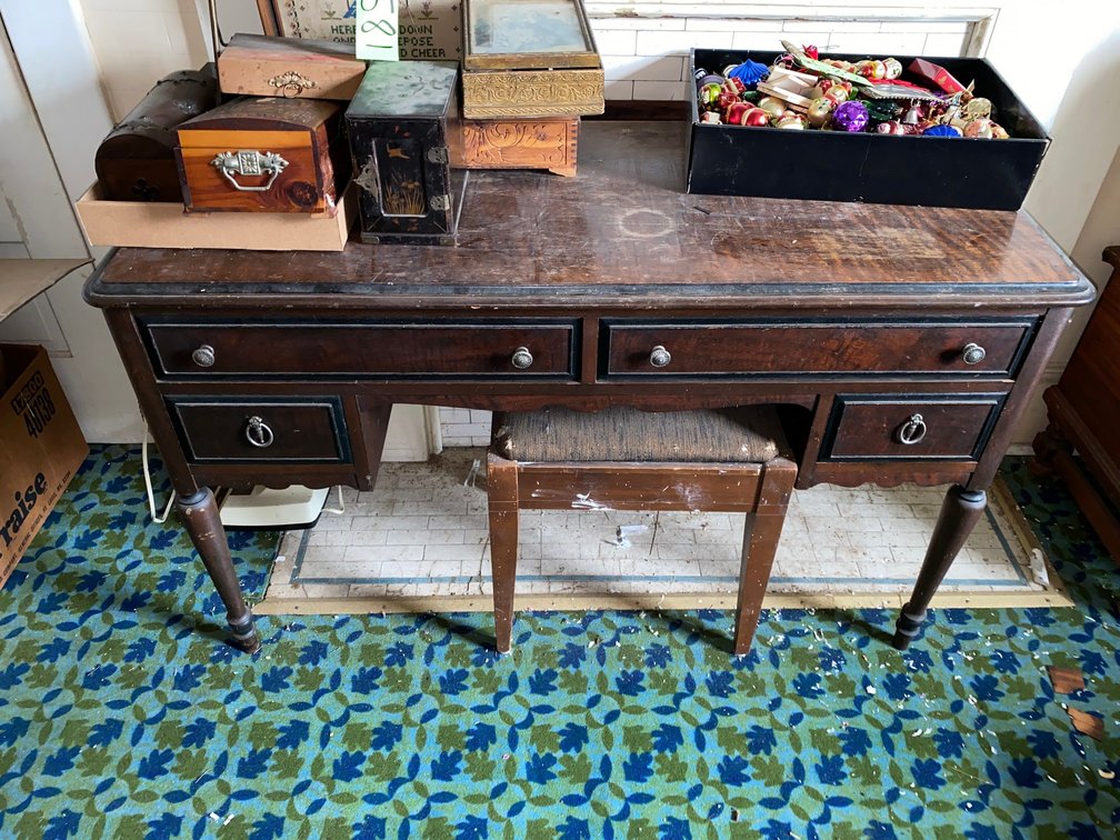 Antique Wooden Desk