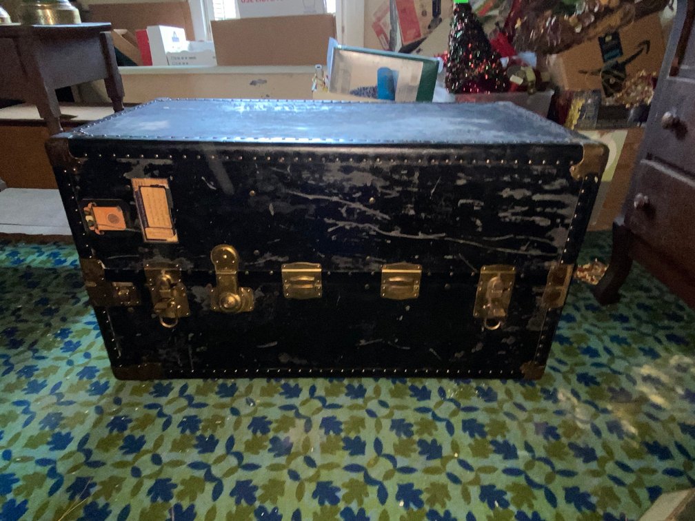 Antique Steamer Trunk