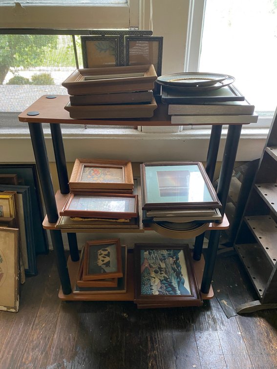Small 3 Tier Stand, Framed Prints