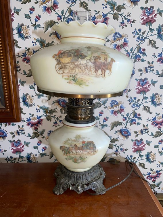 Gone with the Wind Style Lamp
