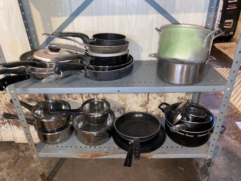 Skillets, Pots and Pans