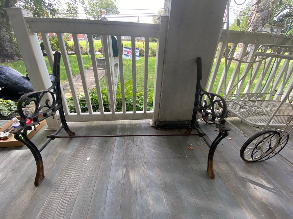 Cast Iron Bench Frame ONLY