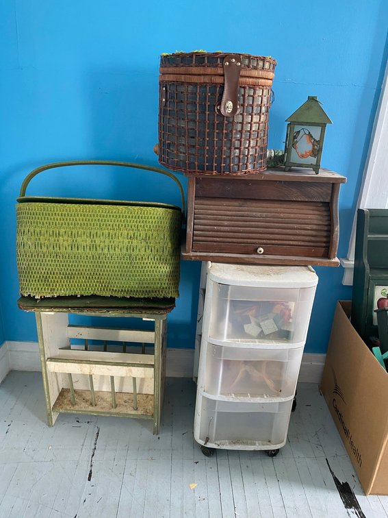 Baskets, Bread Box, Picnic Set
