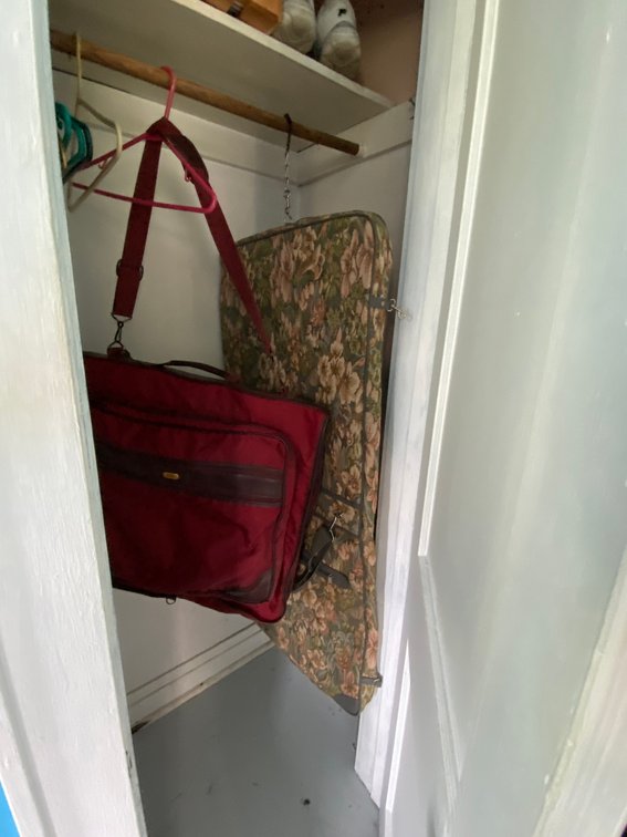 Contents of closet