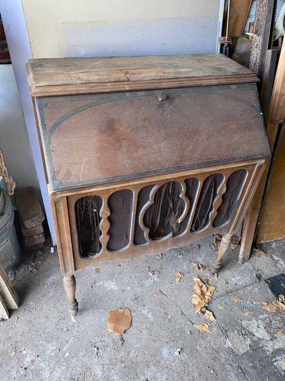Antique Drop Front Desk