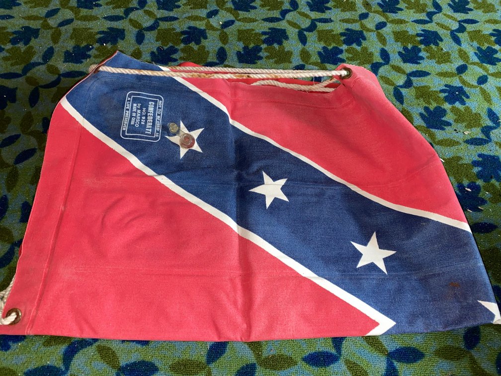 Confederate Flag inflatable Raft