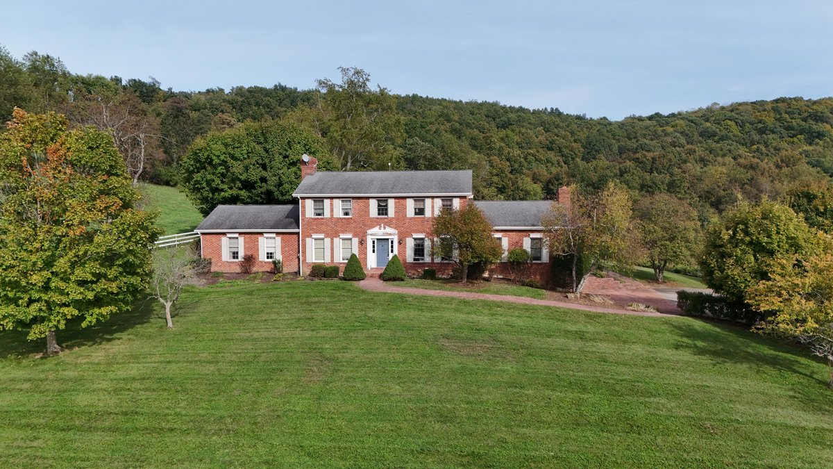 Image for All Brick 4 Bedroom Colonial on 50 Acres in Greene County