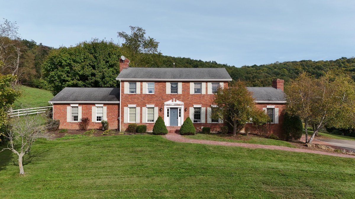 Image for All Brick 4 Bedroom Colonial on 50 Acres in Greene County