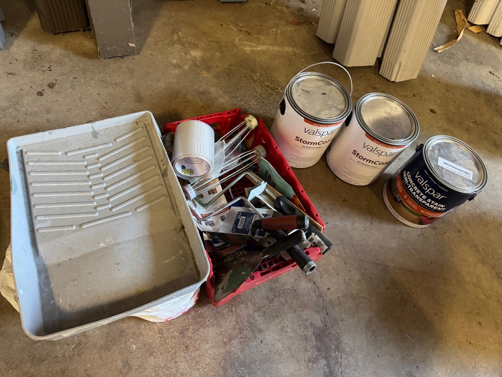 Painting supplies