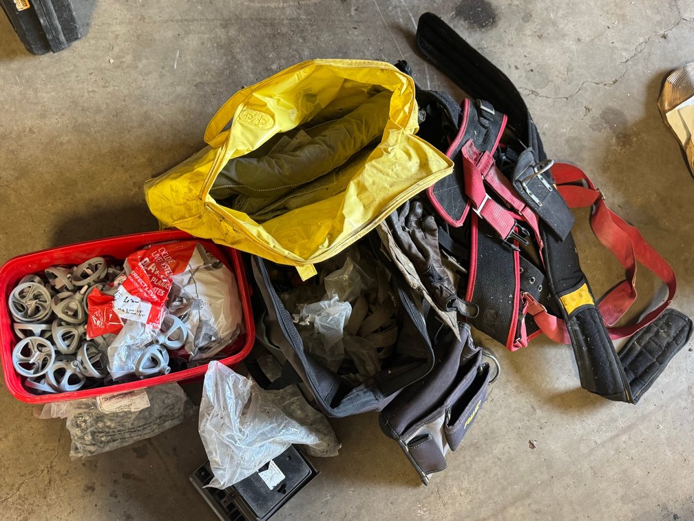 Safety vests and tile accessories