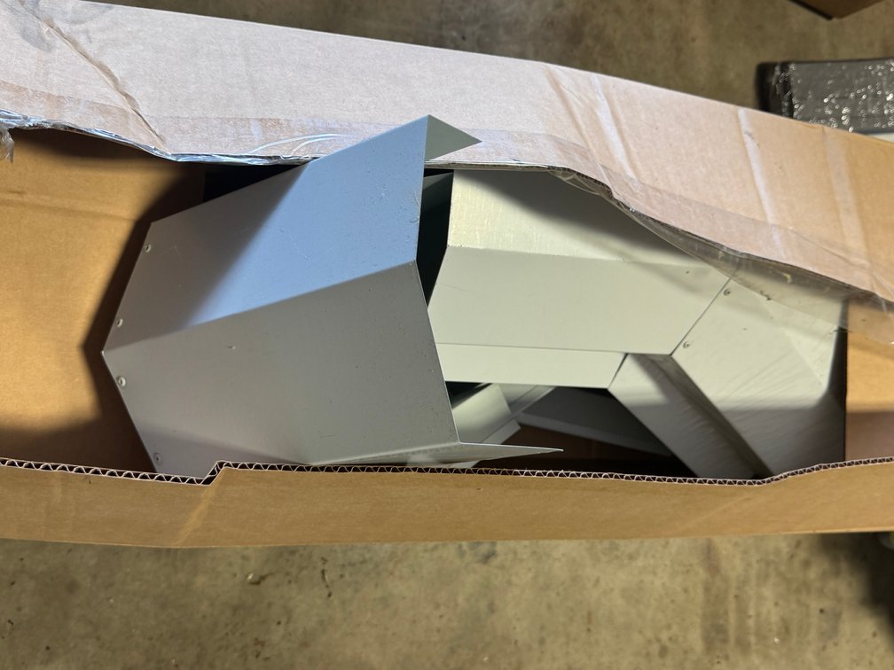 Scrap metal trim