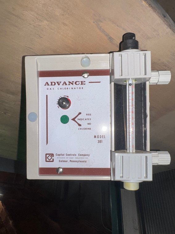 Capital Controls Advanced Gas Chlorinator/Feeder Unit