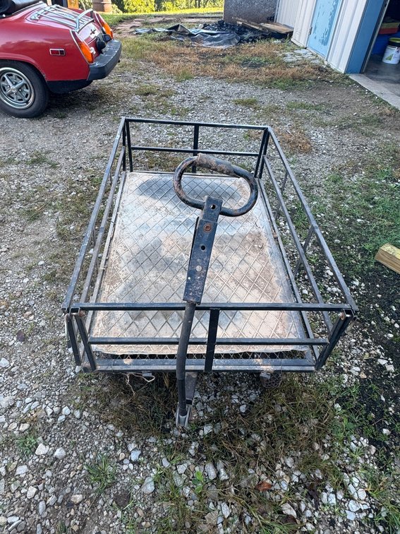 Heavy Duty Steel Utility Garden Cart