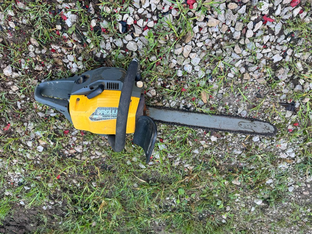 Vintage Gas Powered Chain Saw