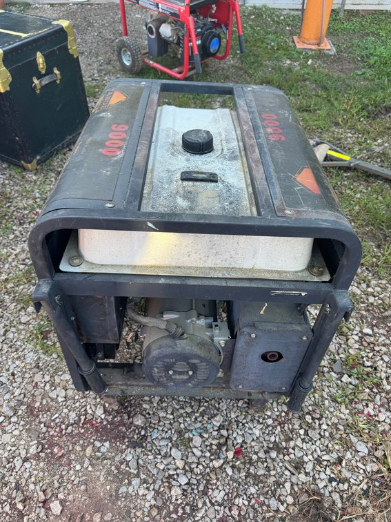 Portable gas Generator Appearing to be a Tahoe Power TPI 9000 LXU Industrial Grade