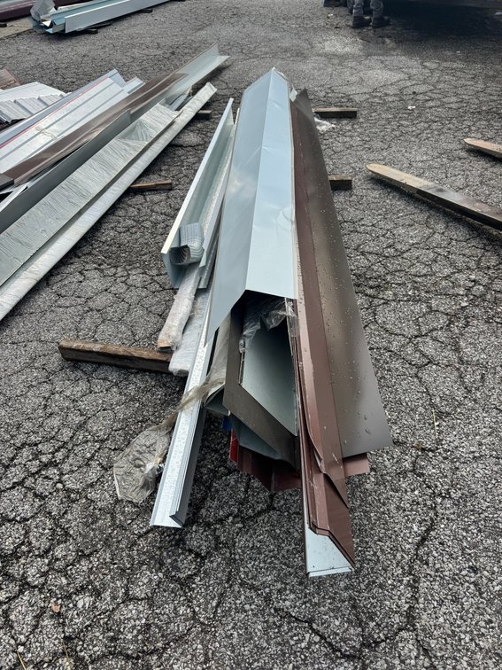 Metal building trim