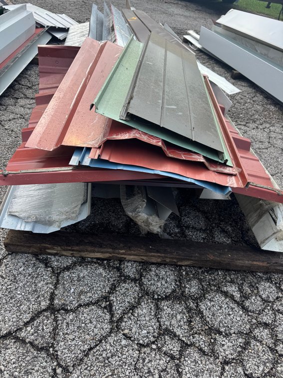 Metal building trim
