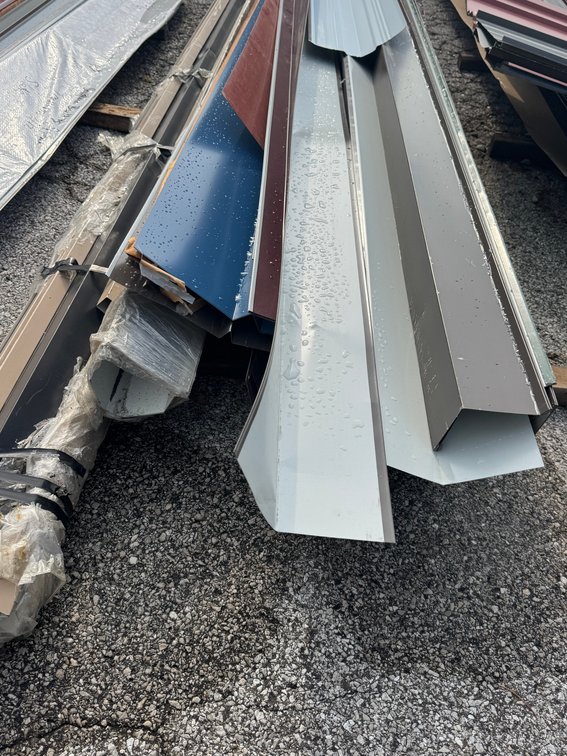 Metal building trim