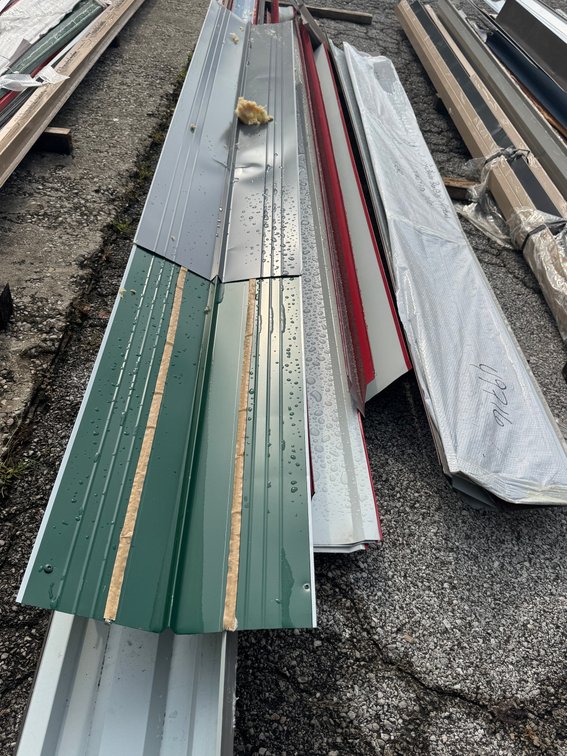 Metal building trim
