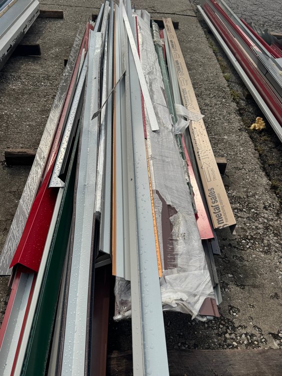 Metal building trim