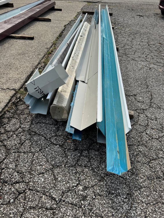 Metal building trim