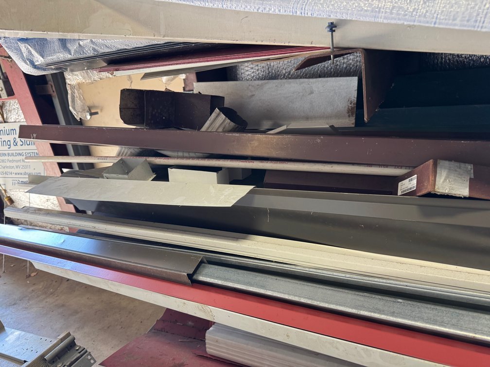 Metal roofing trim
