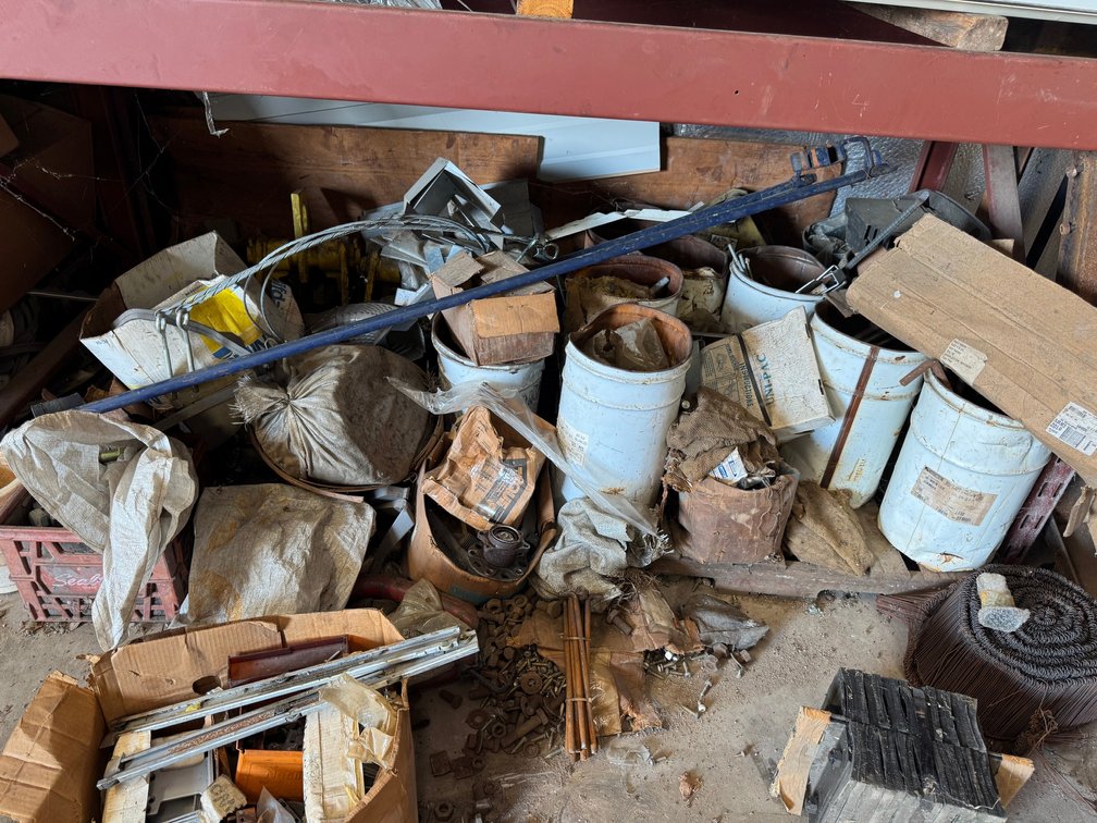Scrap metal and hardware