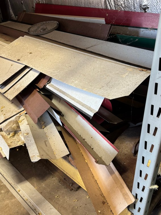 Metal building trim