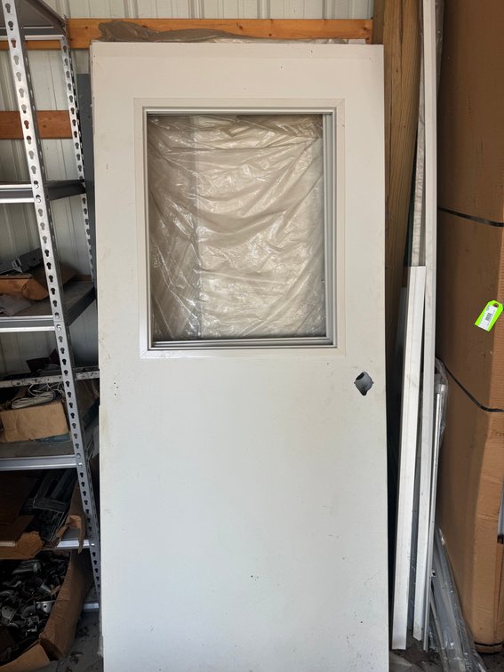 Heavy-duty building doors