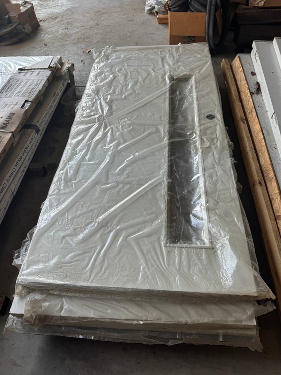 Commercial steel doors