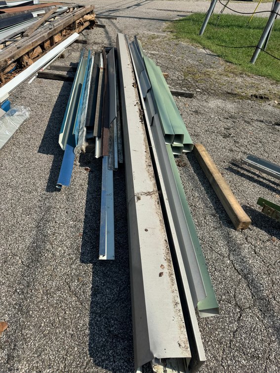 Metal roofing trim