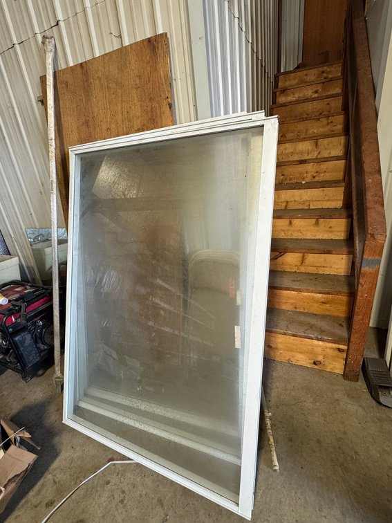 New glass windows