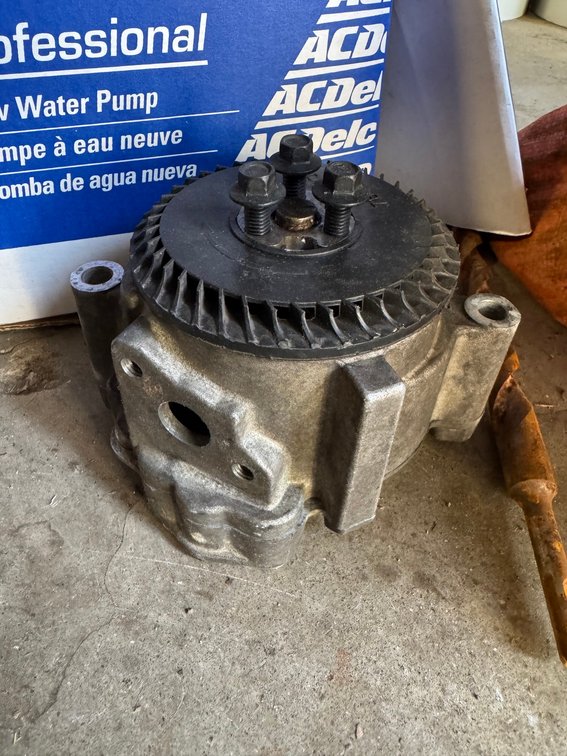 Water pump and torque converter