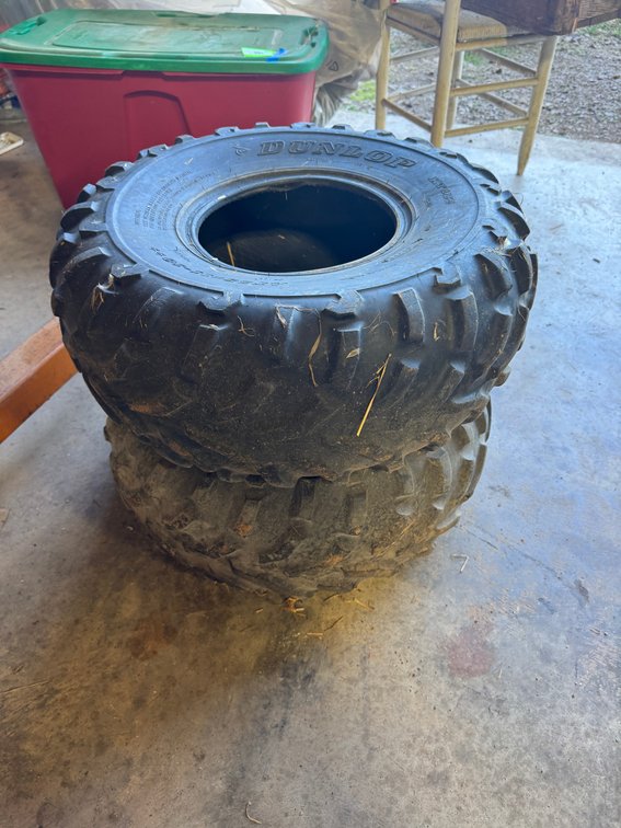 Stack of All Terrain ATV/ UTV Utility Tires