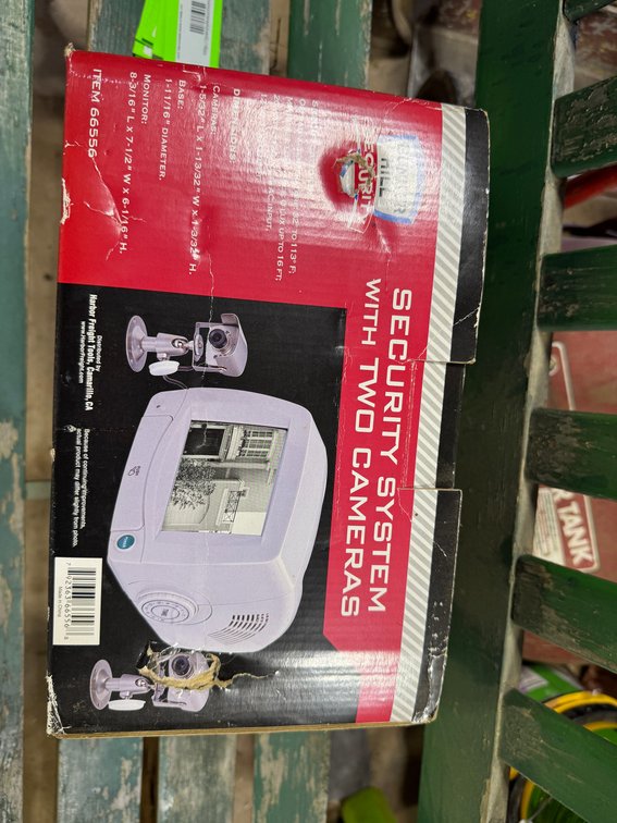 Security System with 2 Cameras
