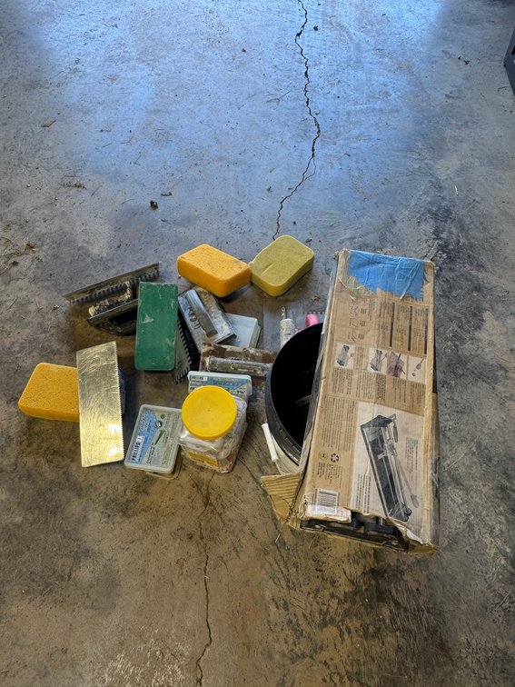 Drywall Trials, Blue Hawk Tile Cutter