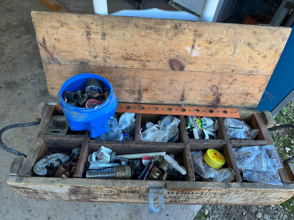 Assorted Plumbing Fittings, Pipe Parts & Hardware