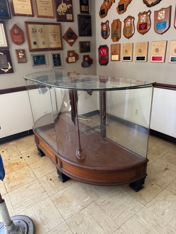 Glass Display Cabinet