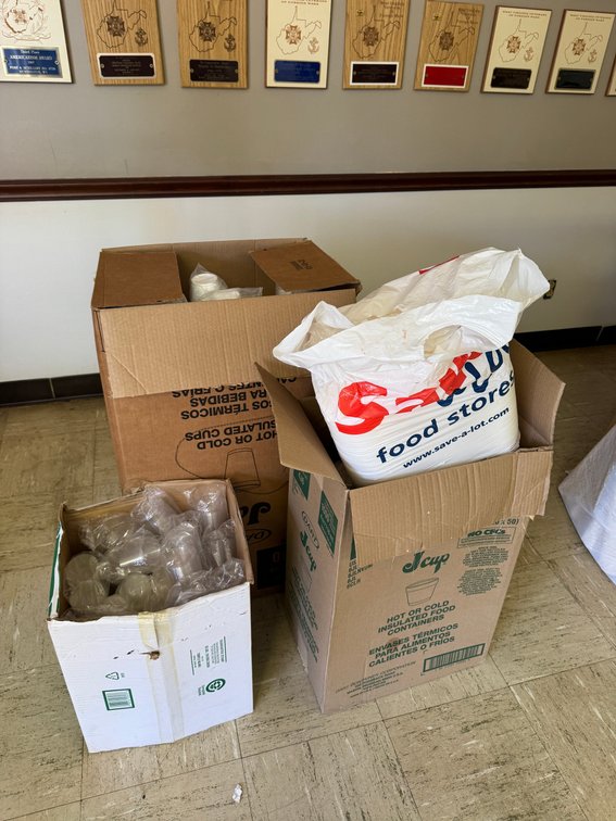 Three Boxes of Cups & Lids