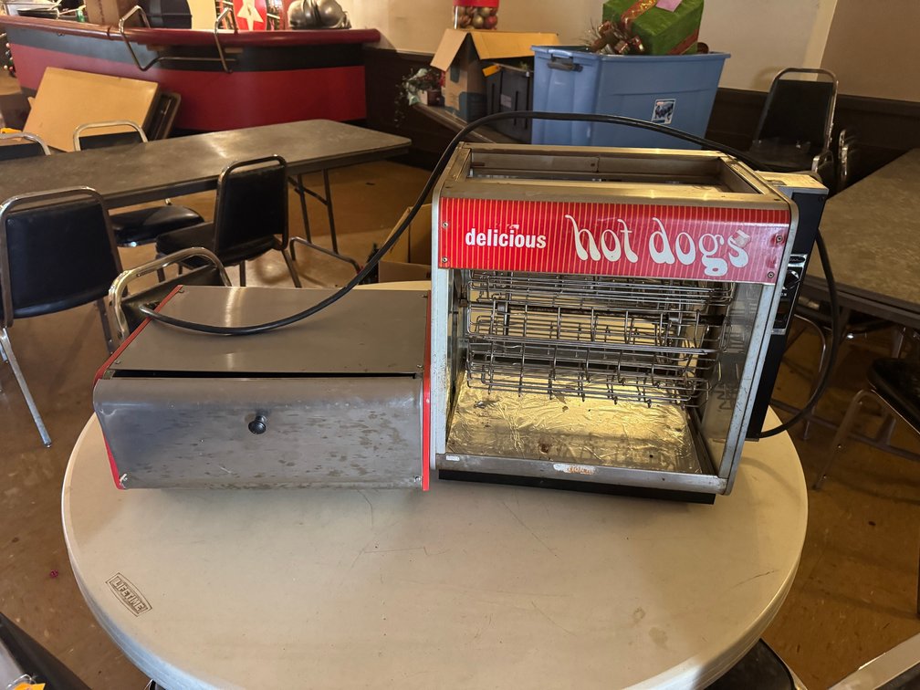 Hot Dog Rotisserie Machine