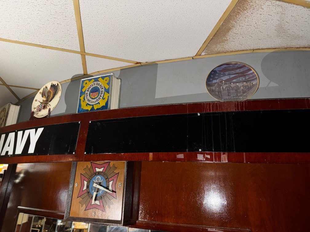Military Wall Art & Wooden Clock