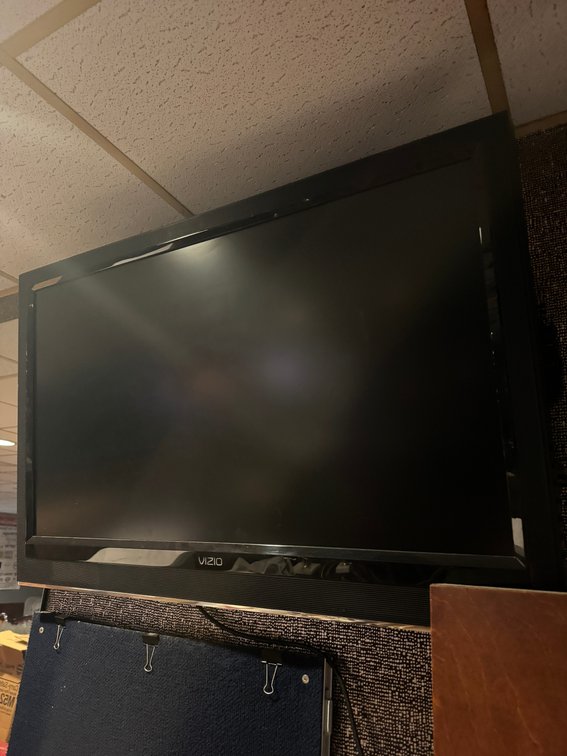 Black Vizio TV