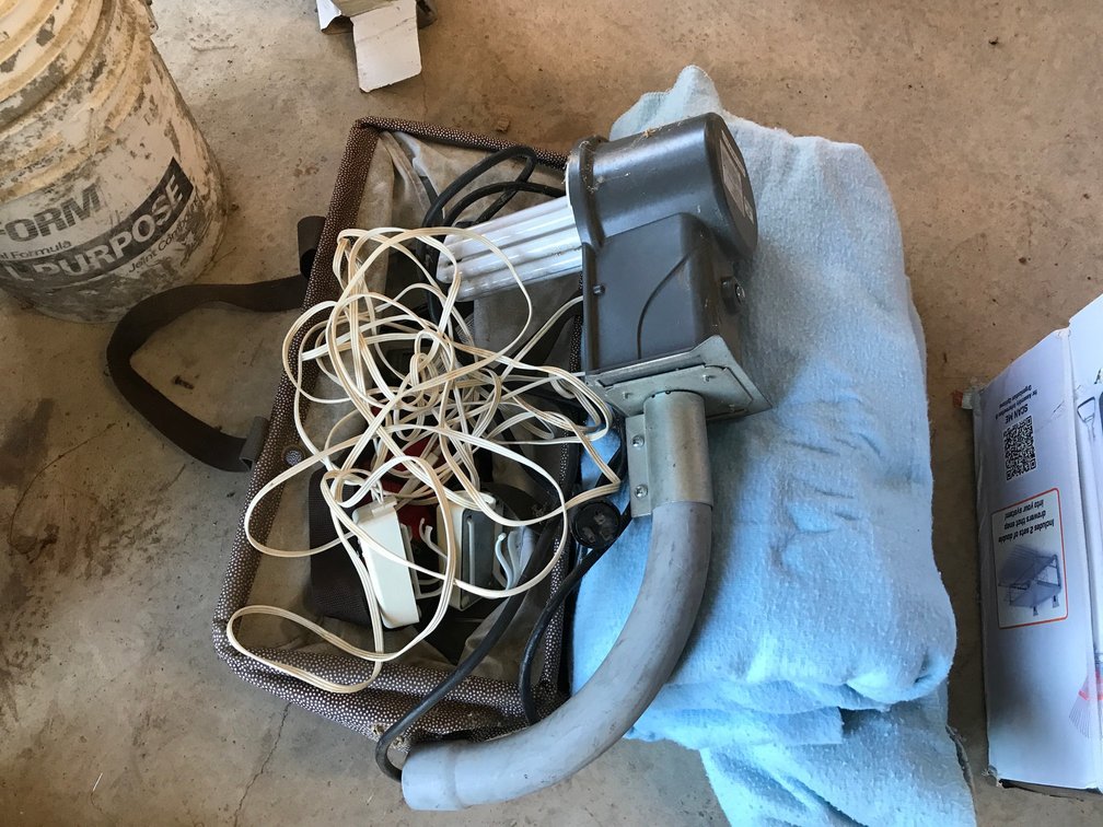 Work light, electric blanket