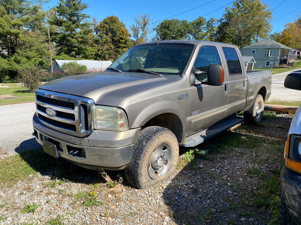 2007 Ford F250, power stroke, turbo diesel, V8, 4 wheel drive, double cab