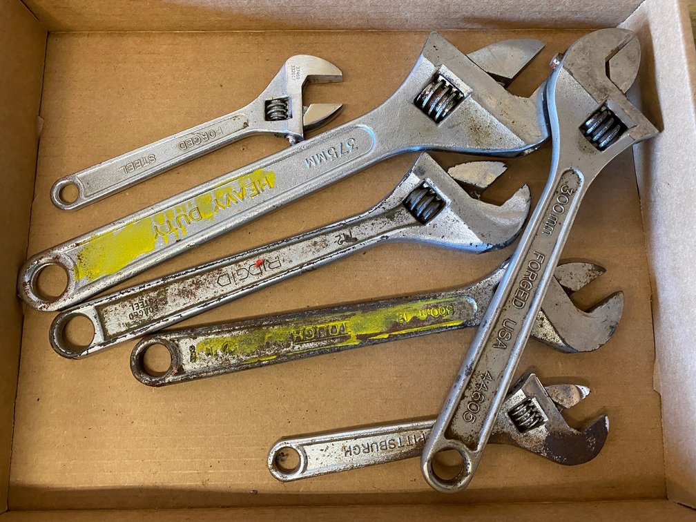 Crescent wrenches