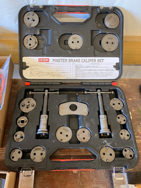 Icon Master Brake Caliper tool set
