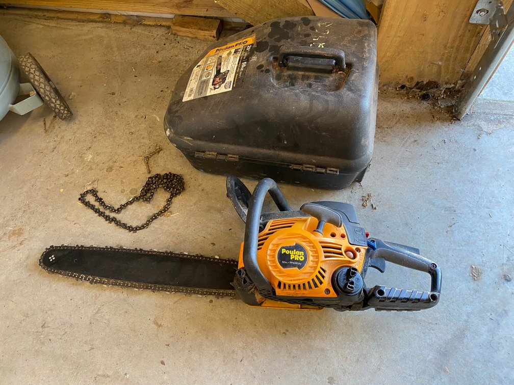 Poulan Pro 20" chainsaw, 50CC