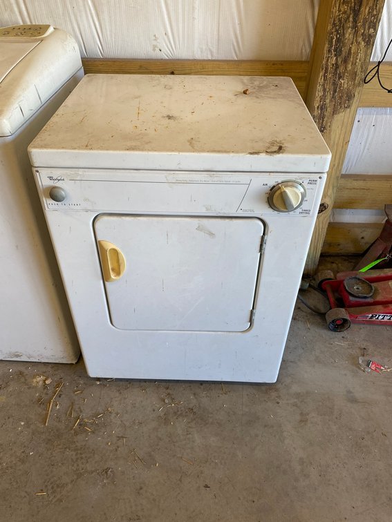 Whirlpool electric dryer