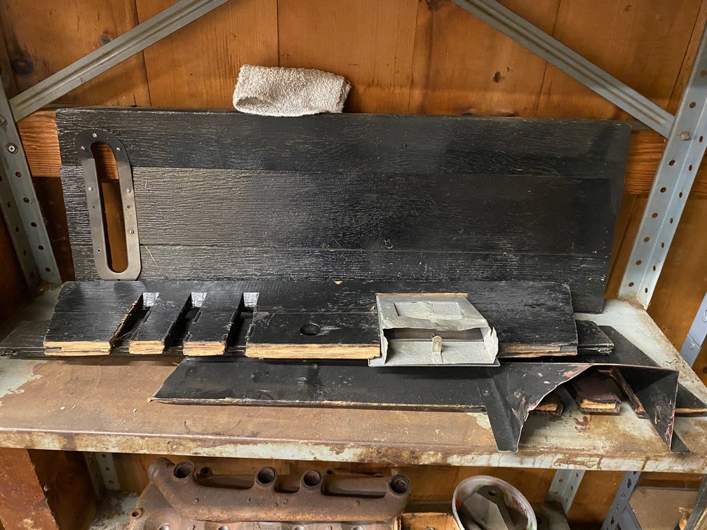 Floorboard parts for a 1924 Ford Model T